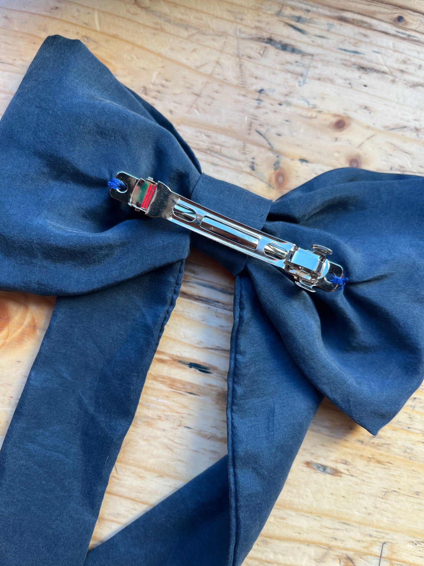 Upcycled 100% Silk Hair clip