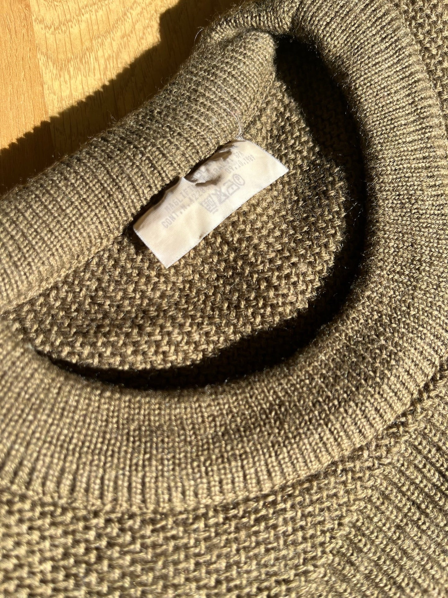 Vintage knitwear