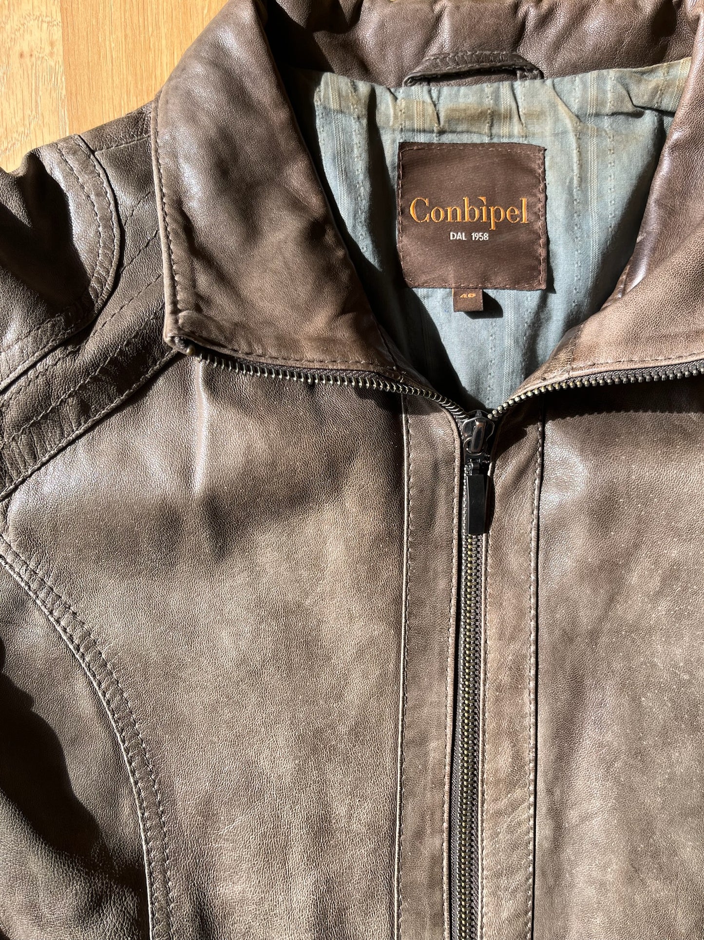 Vintage leather jacket