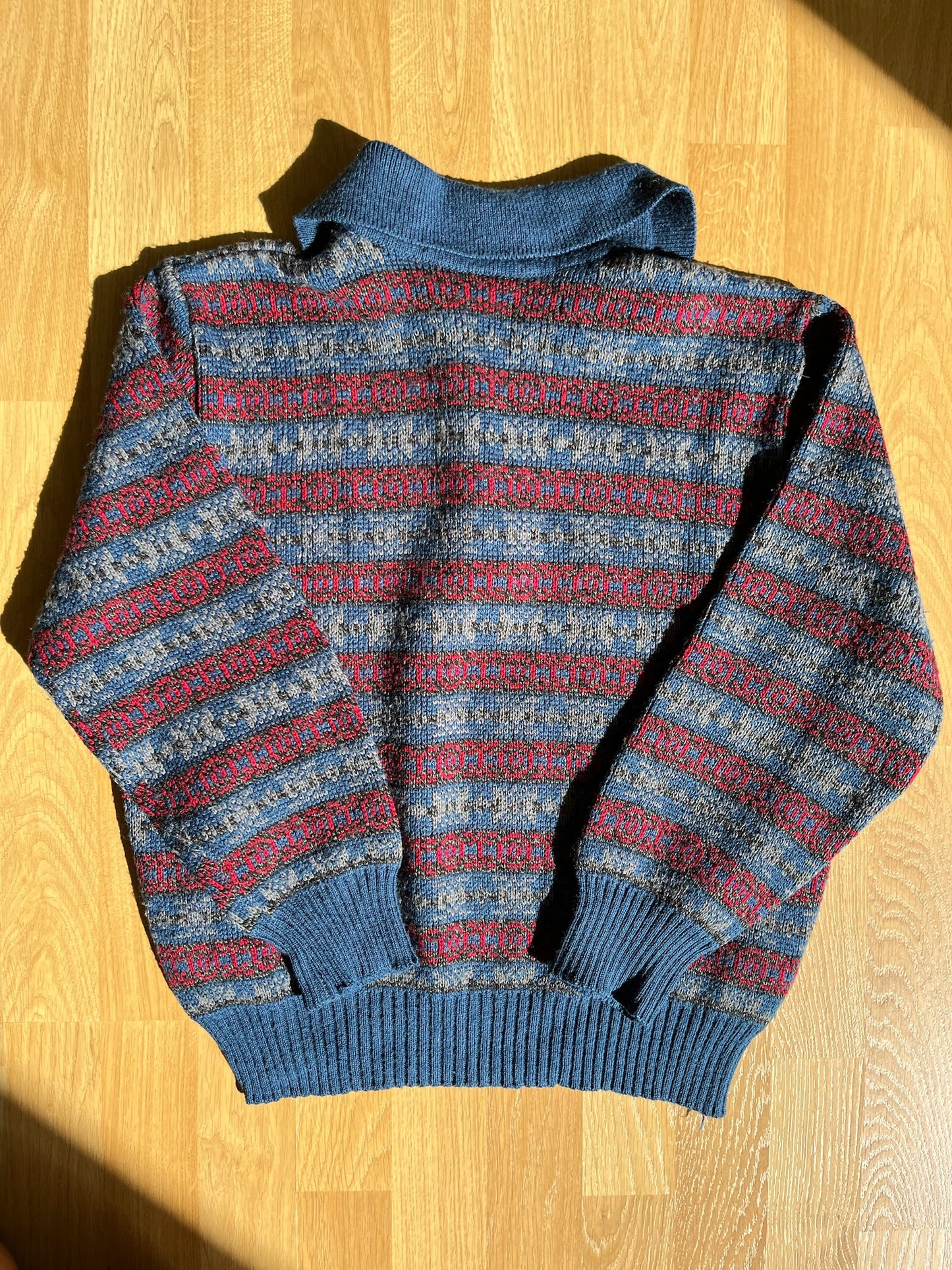 Polo Vintage knit sweater with stripe