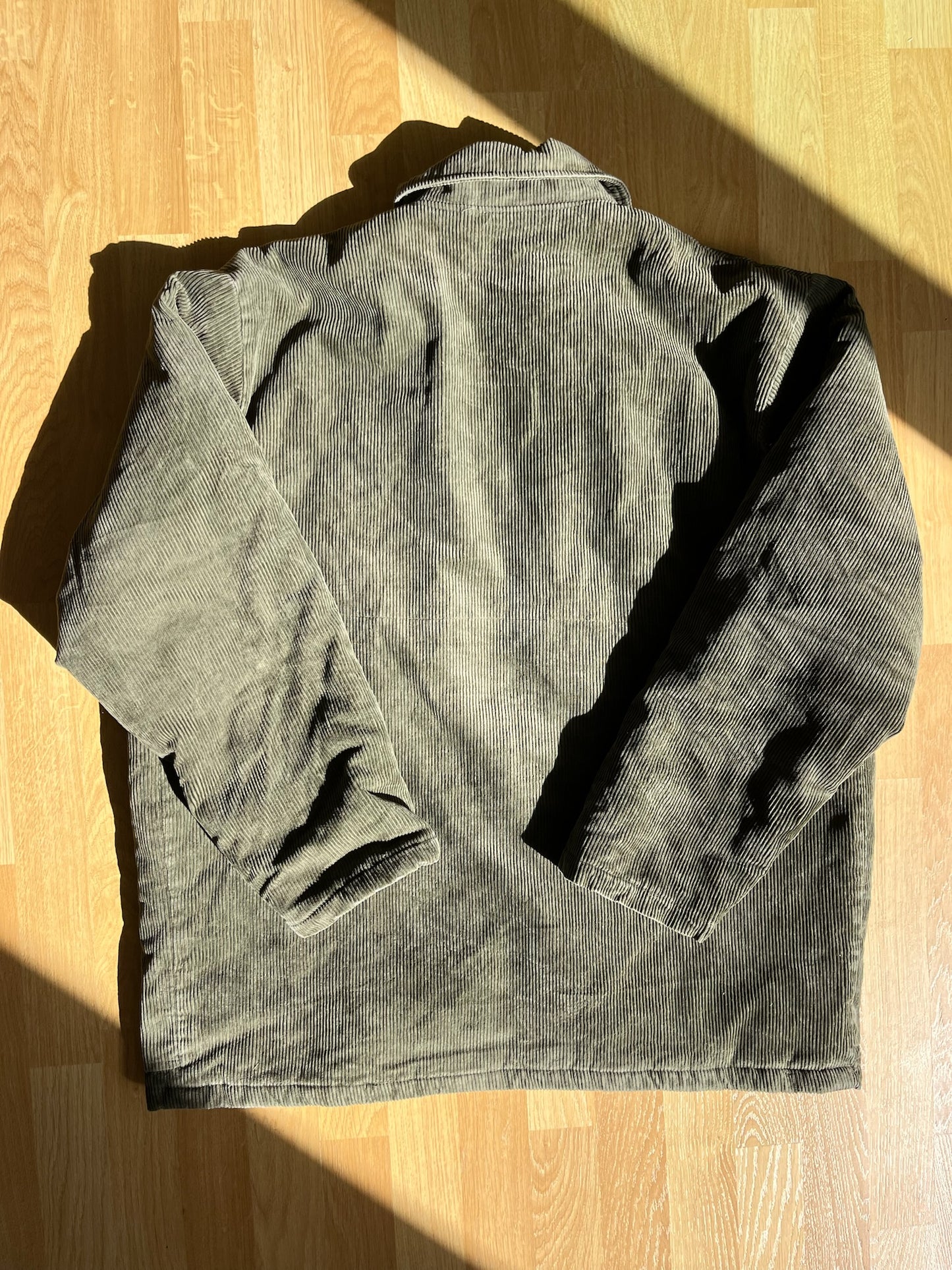 Vintage green cordoroy coat