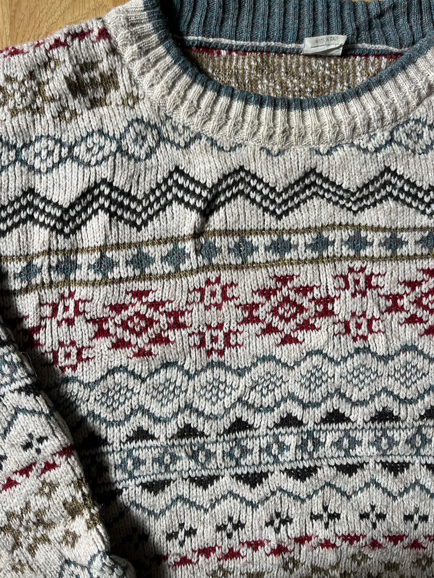 Vintage knitwear